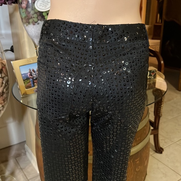 Z CavaRicci, black sequin stretch to fit pants in great condition 😍 - Picture 4 of 9